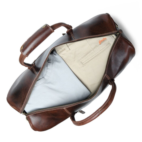 Men Leather Bag Travel Dopp Kit 30 801 - Image 2