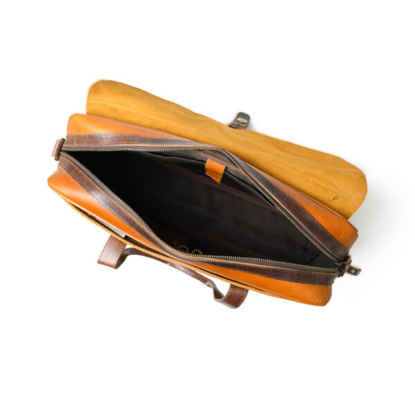 Men Leather Bag Travel Dopp Kit 30 902 - Image 3